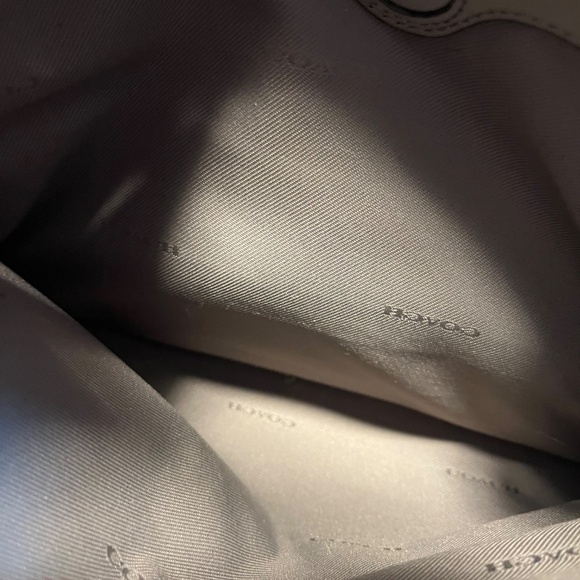 Authentic Grey Coach Medium Swagger Bag - Picture 13 of 16